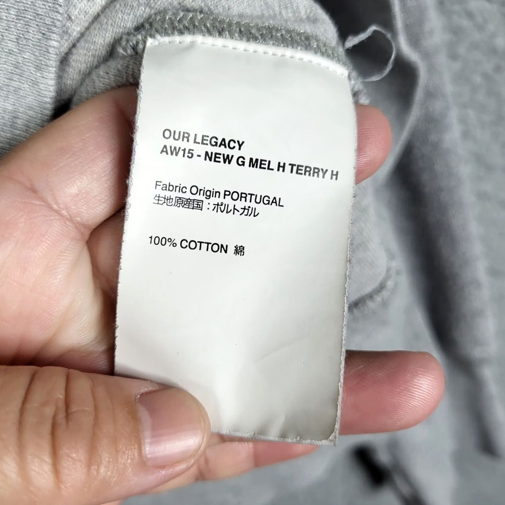 Our Legacy Our Legacy Reversed Grey NEW M Turtle Neck Sweatshirt Size M Adult Men Gray Nike Size US M / EU 48-50 / 2 - 4 Thumbnail