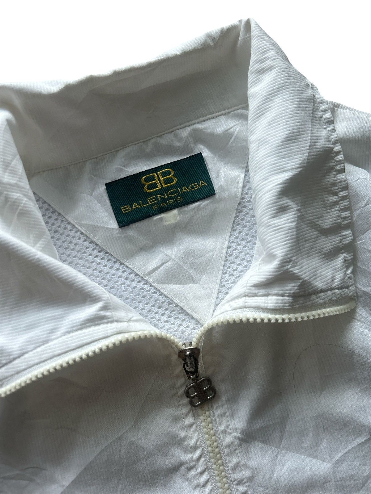 Balenciaga 💥VINTAGE Balenciaga Paris Sporty Windbreaker Jacket Size US L / EU 52-54 / 3 - 5 Thumbnail