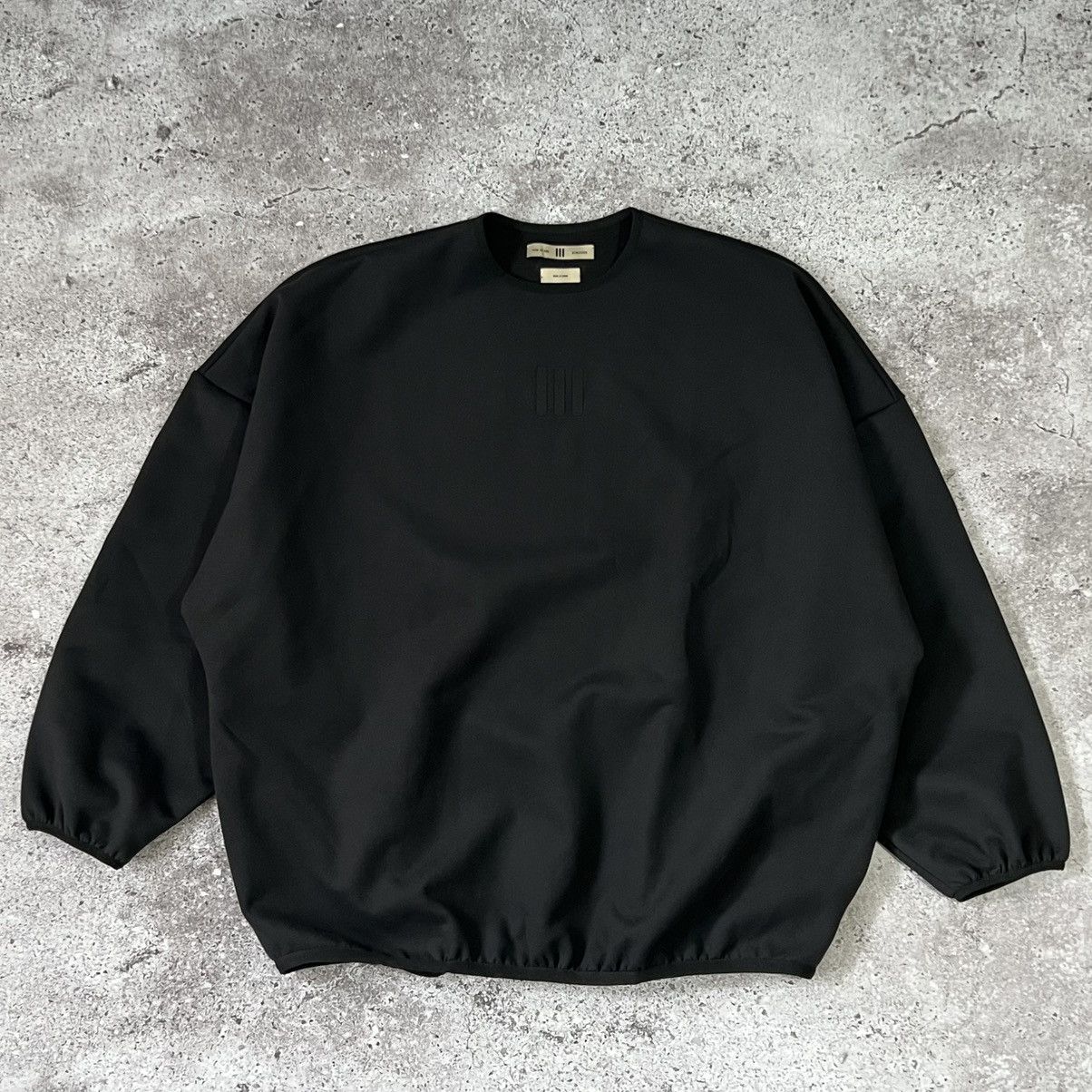 Adidas × Fear of God adidas x Fear of God Athletics Crewneck Sweatshirt Black M Size US M / EU 48-50 / 2 - 1 Thumbnail