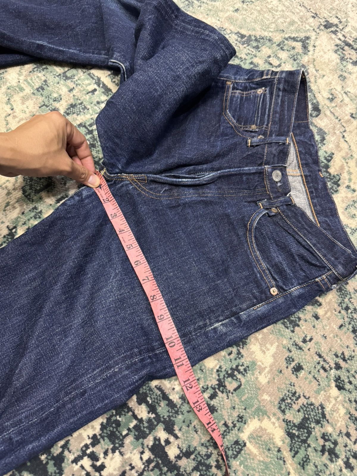 Levi's × Vintage LEVI'S LVC 501XX HIDDEN RIVET CIRCA 50s Size US 30 / EU 46 - 9 Thumbnail