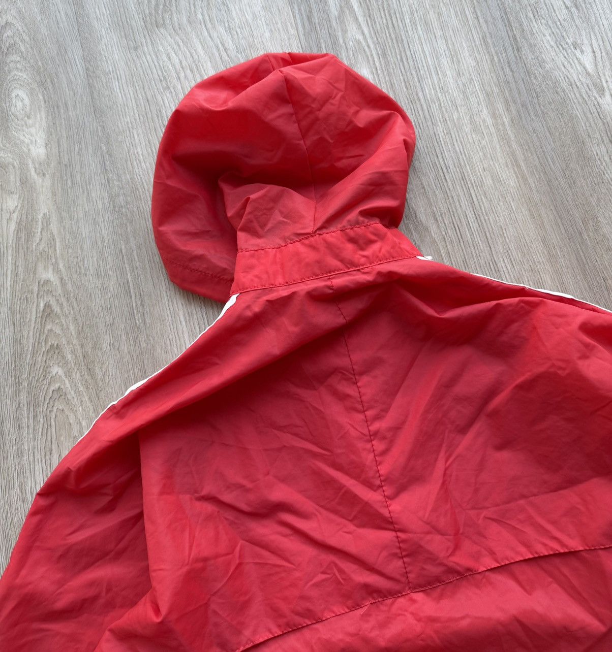 Adidas Vintage 70-80s Adidas Ventex Red Windbreaker Track Jacket Size US M / EU 48-50 / 2 - 12 Thumbnail