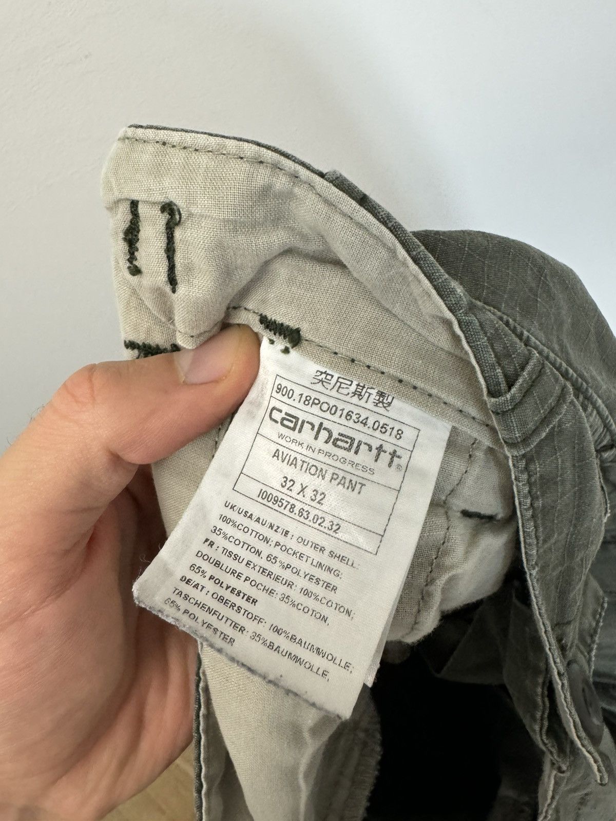 Carhartt Carhartt Sid Pant Casual Skate Hype Y2k Beige Rare Work Size US 32 / EU 48 - 4 Thumbnail