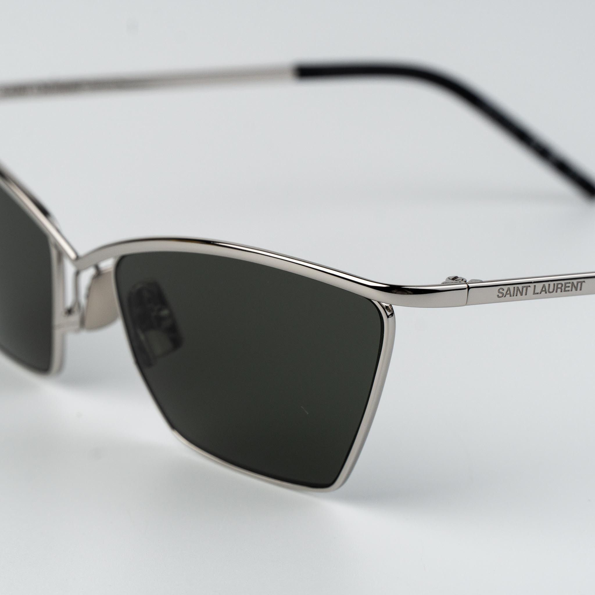 Saint Laurent Paris Saint Laurent Women Sunglasses Cat Eye SL637 002 Size ONE SIZE - 5 Thumbnail