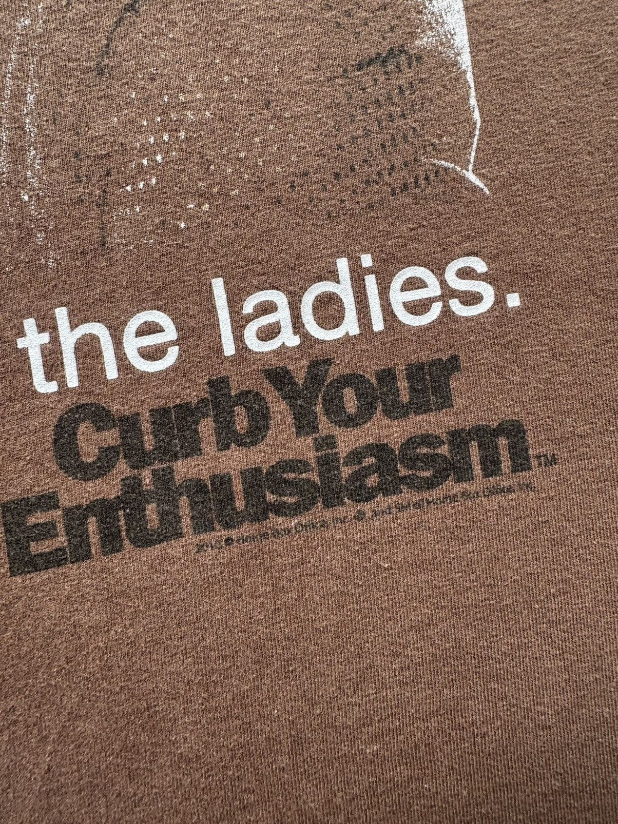 Vintage 2010 Curb Your Enthusiasm Leon TV Comedy Tee Shirt Seinfeld Size US L / EU 52-54 / 3 - 4 Thumbnail
