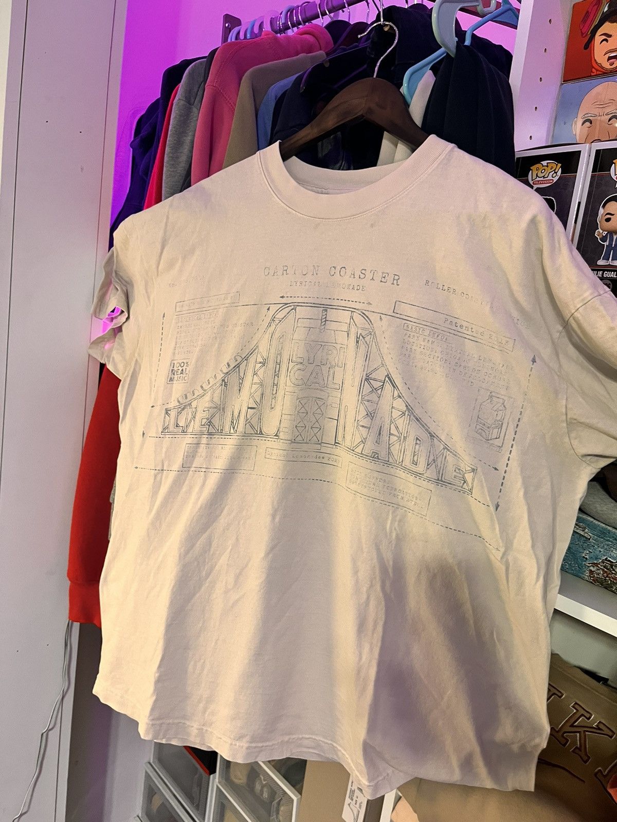 Lyrical Lemonade LYRICAL LEMONADE ROLLER COASTER SHIRT Size US XL / EU 56 / 4 - 1 Thumbnail