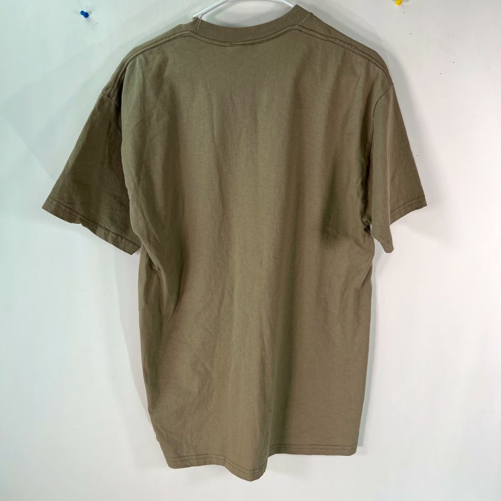Jerzees Jerzees Graphic Tee Shirt Mens World Dad Greatest Tan Crew Neck 100% Cotton Size L Holidays Mens Size US L / EU 52-54 / 3 - 2 Thumbnail