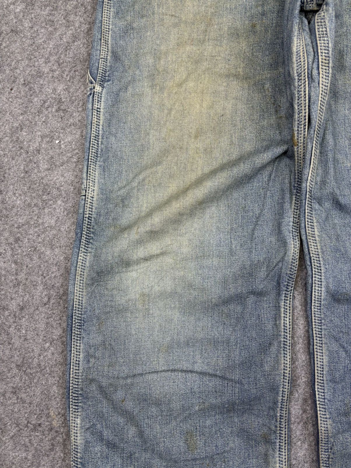 Edwin 💥BAGGY💥Vintage Dirty Edwin Carpenter Jeans F939 Size US 34 / EU 50 - 6 Thumbnail
