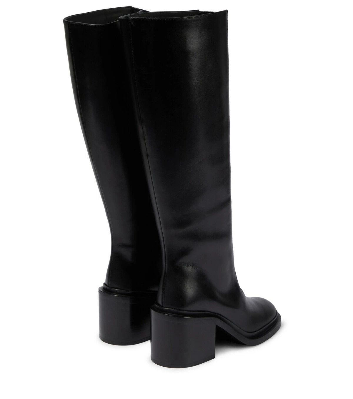 Jil Sander o1y1025 Boots in Black Size US 5 / IT 35 - 3 Thumbnail