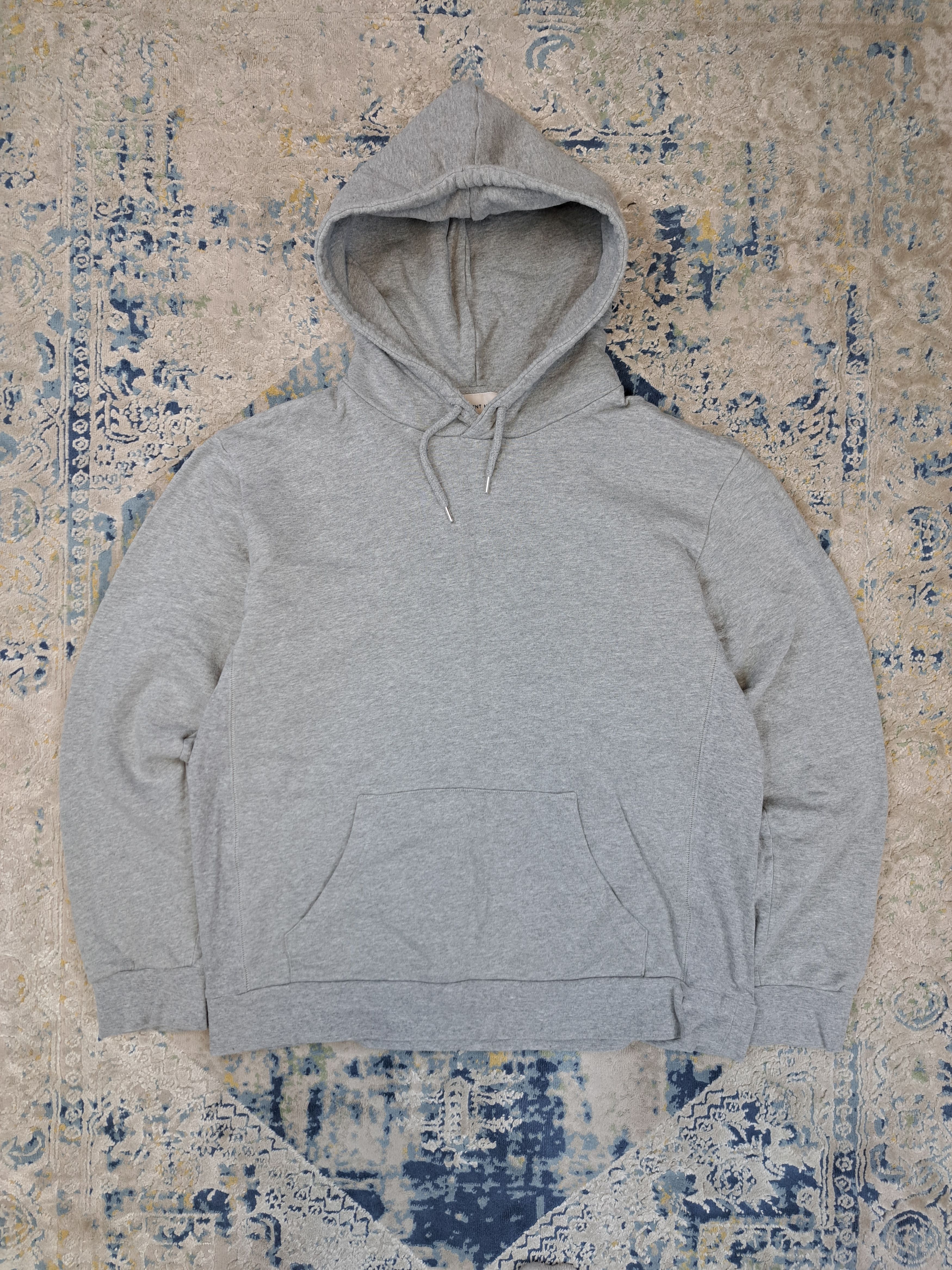 Vintage By Garment Makers Heavyweight Basic Hoodie Gray Size US L / EU 52-54 / 3 - 1 Thumbnail