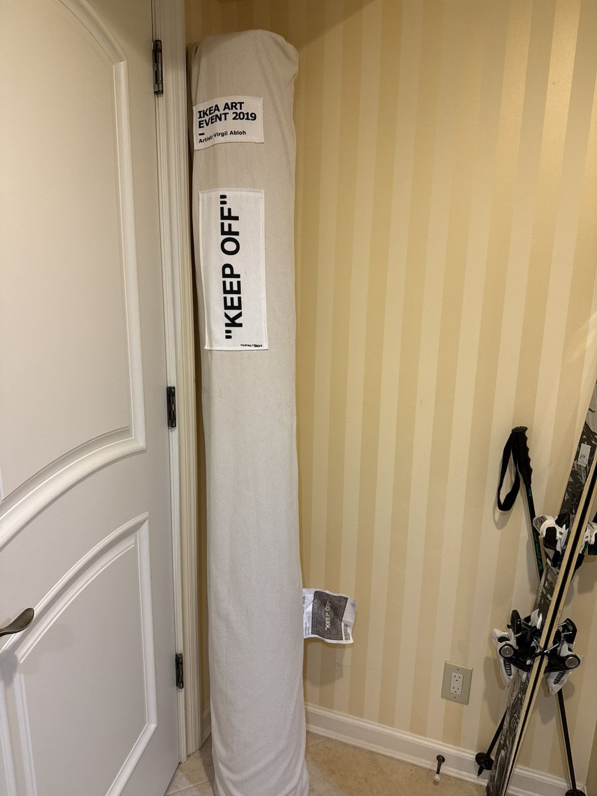 Ikea × Off-White × Virgil Abloh Off White X IKEA “Keep Off” Rug 