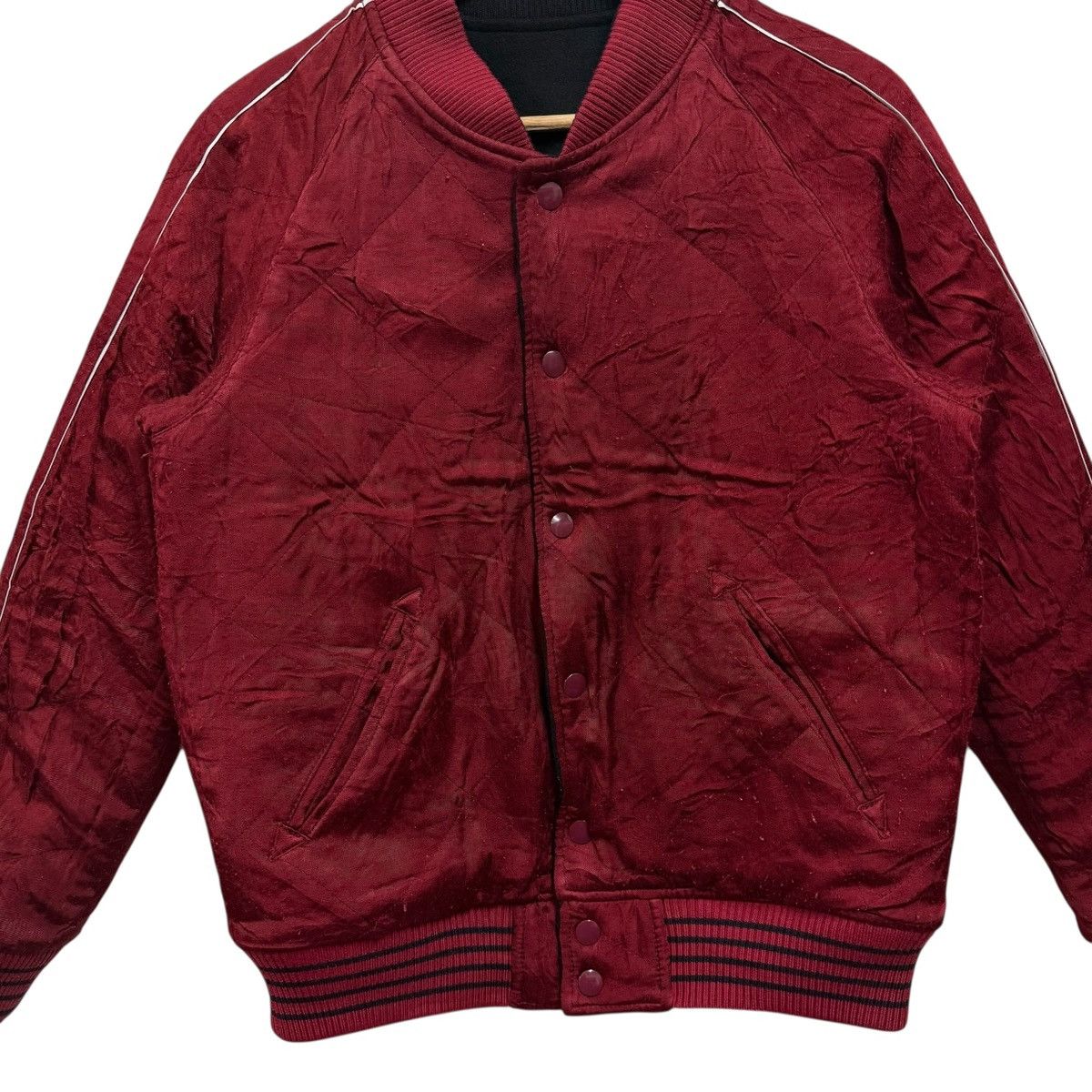 Maison MIHARA YASUHIRO Mihara Yasuhiro Reversible Varsity Jacket Wool + Horse Hide Size US L / EU 52-54 / 3 - 11 Thumbnail