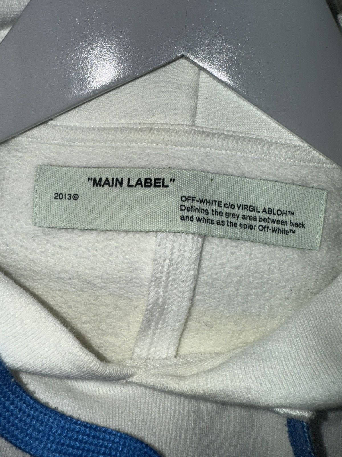 Off-White Size S - Off-White Acrylic Arrows Hoodie - White Size US S / EU 44-46 / 1 - 5 Thumbnail