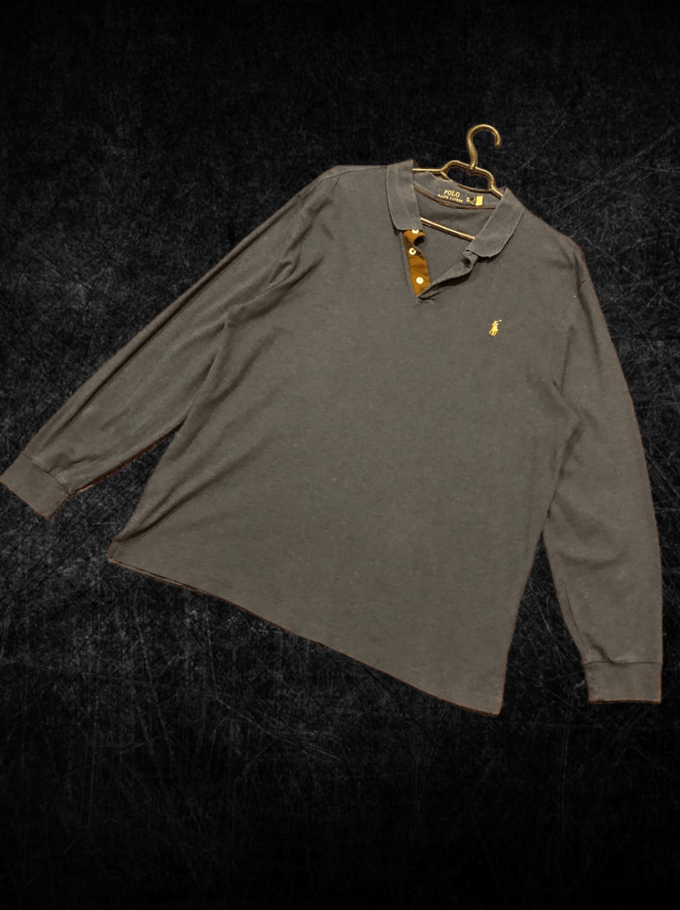 Polo Ralph Lauren Size XXL Logo Long Sleeve Slim Fit Polo Ralph Lauren Size US XXL / EU 58 / 5 - 1 Thumbnail