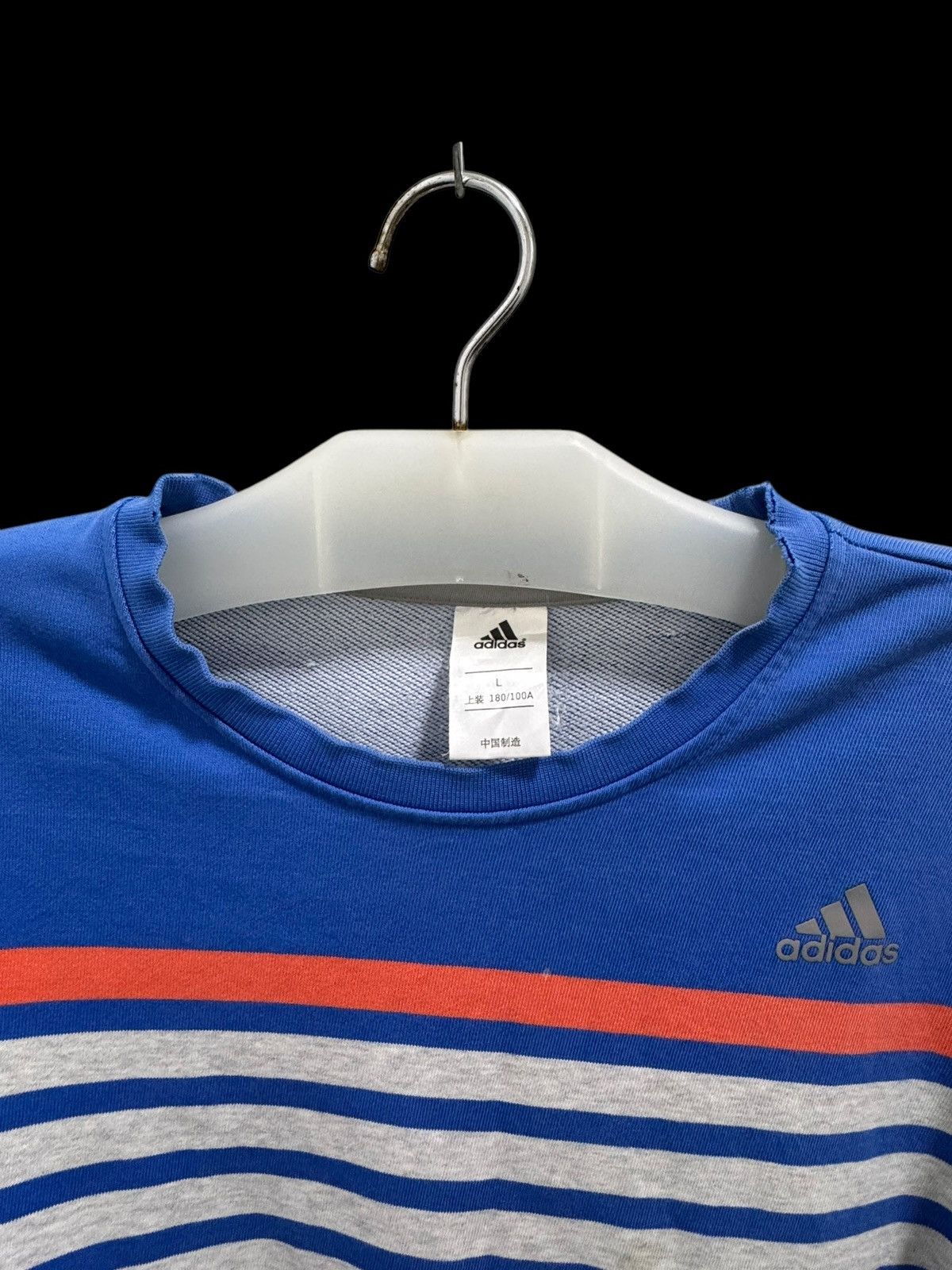 Adidas × Other ADIDAS STREETWEAR LONGSLEEVE SHIRT BLUE STRIPE Size US M / EU 48-50 / 2 - 3 Thumbnail