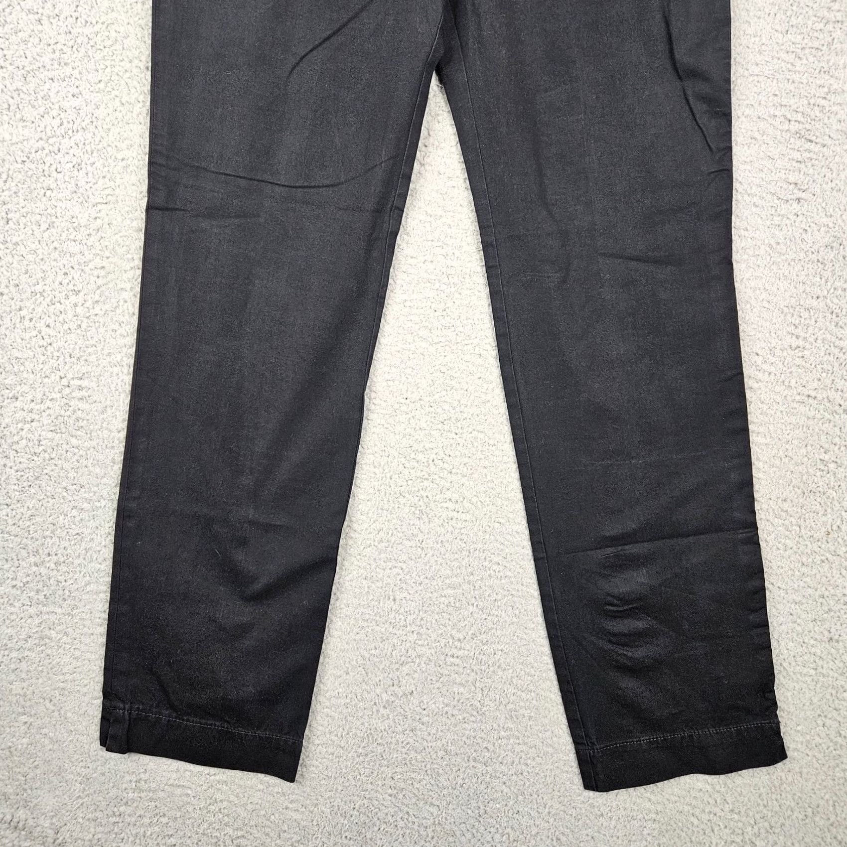 Max Mara VINTAGE Weekend Maxmara Womens Black Straight Leg Trousers Size 2 Size 26" / US 2 / IT 38 - 8 Thumbnail