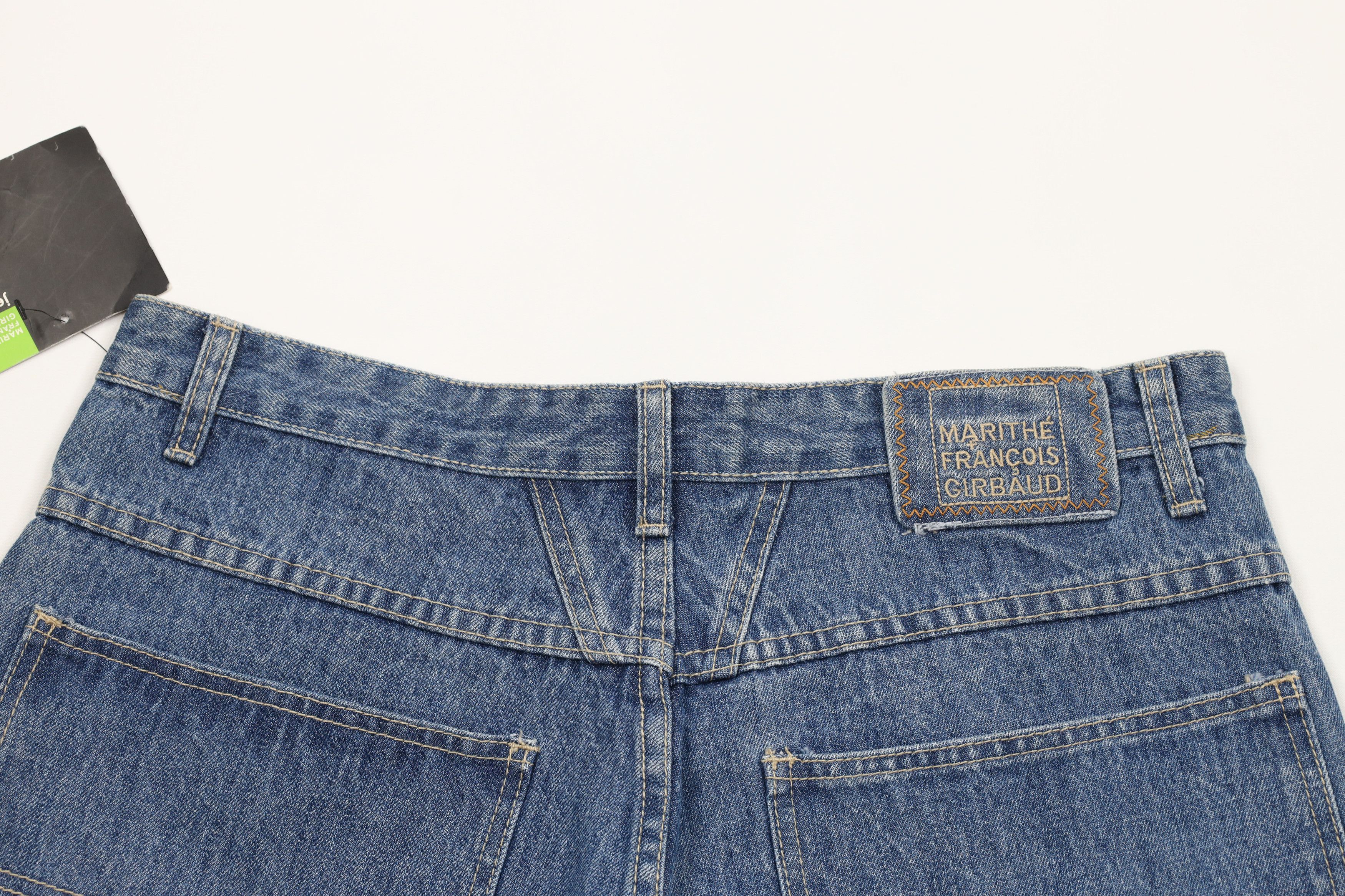 Marithe + Francois Girbaud × Vintage Deadstock Vintage Marithe Francois Girbaud Denim Jean Shorts Size US 32 / EU 48 - 8 Thumbnail
