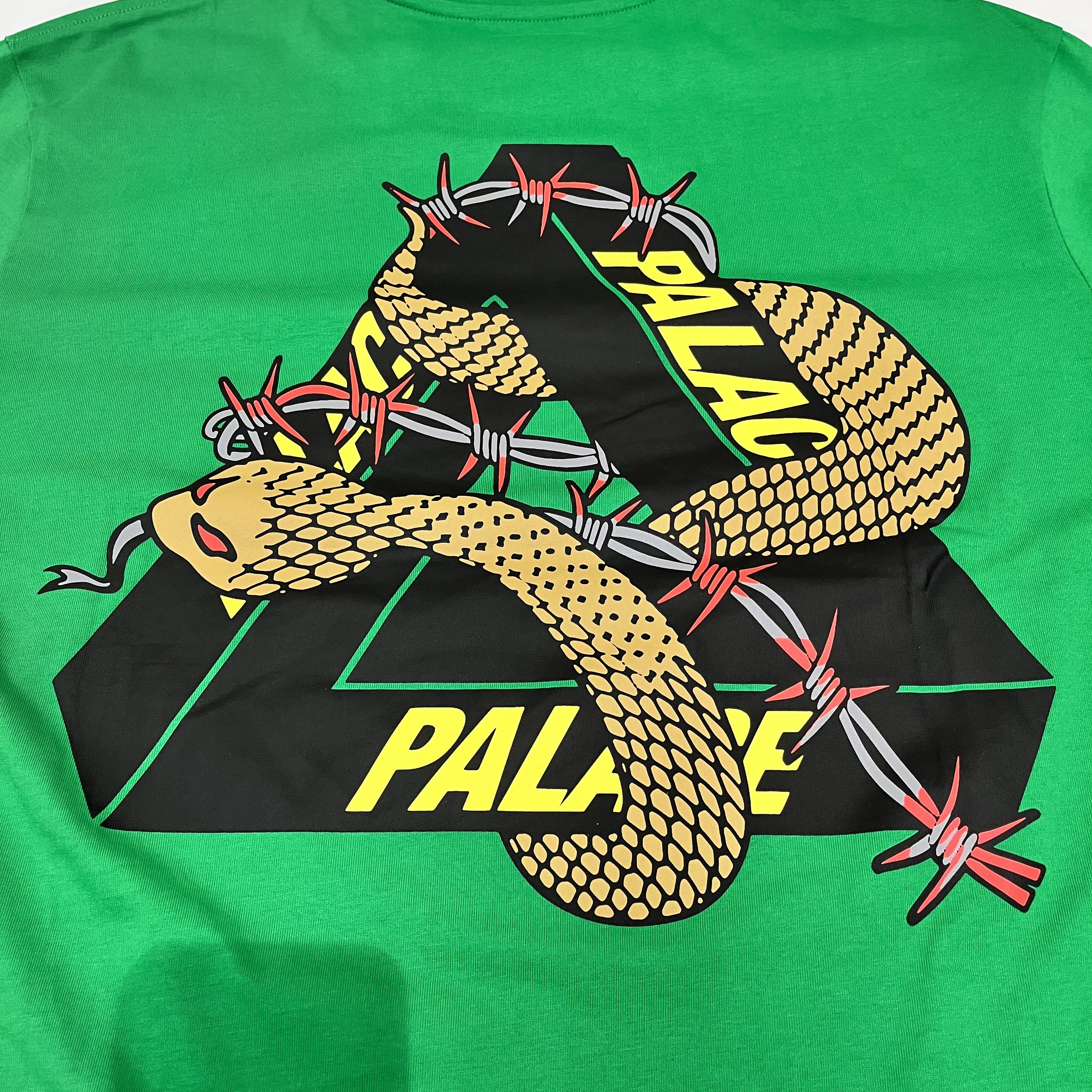 Palace Palace Hesh Mit Fresh T-Shirt Green Size US XL / EU 56 / 4 - 7 Thumbnail