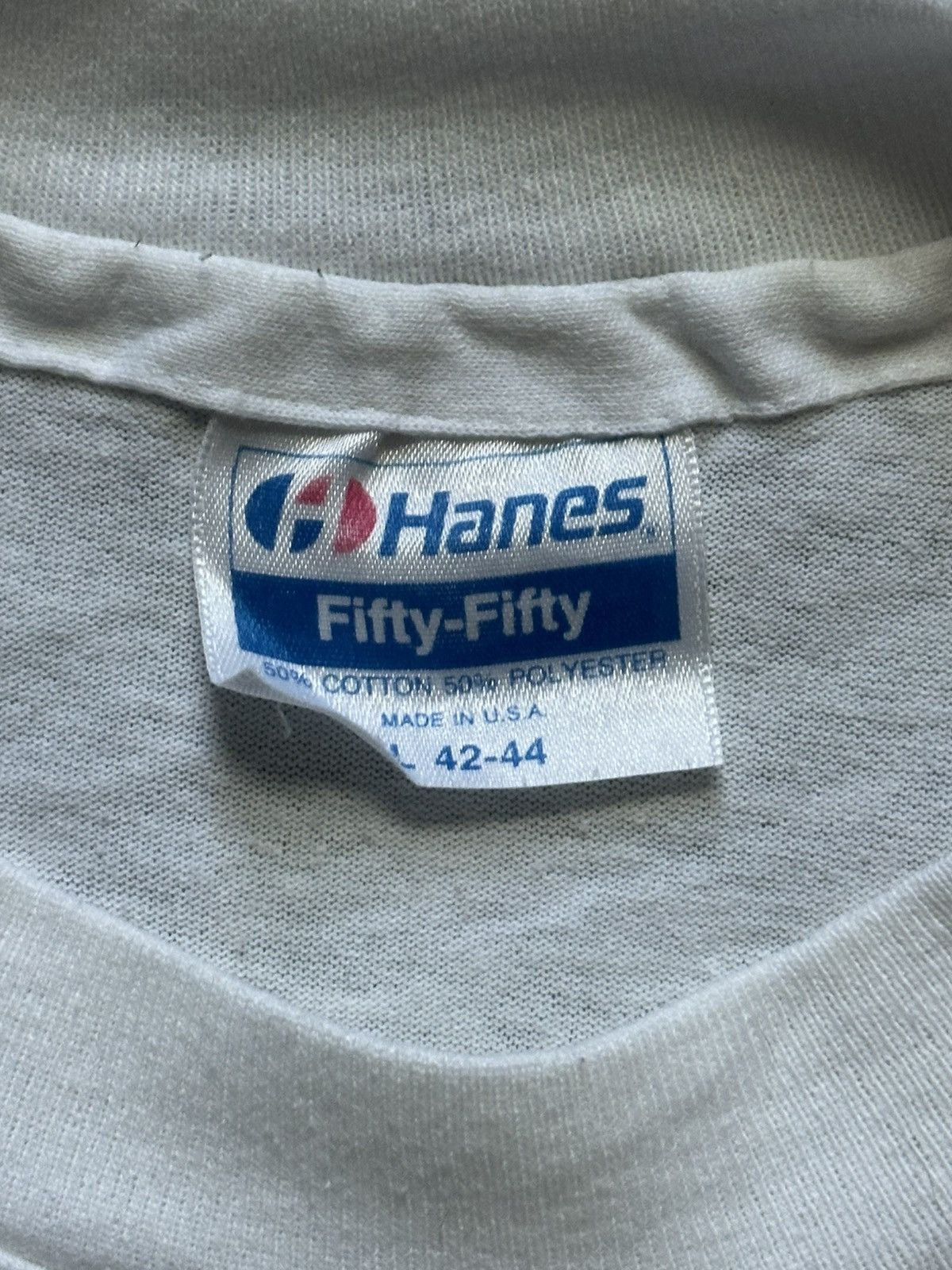 Hanes Vintage 90s single stitch Operation Desert Shield tee Size US XL / EU 56 / 4 - 3 Thumbnail