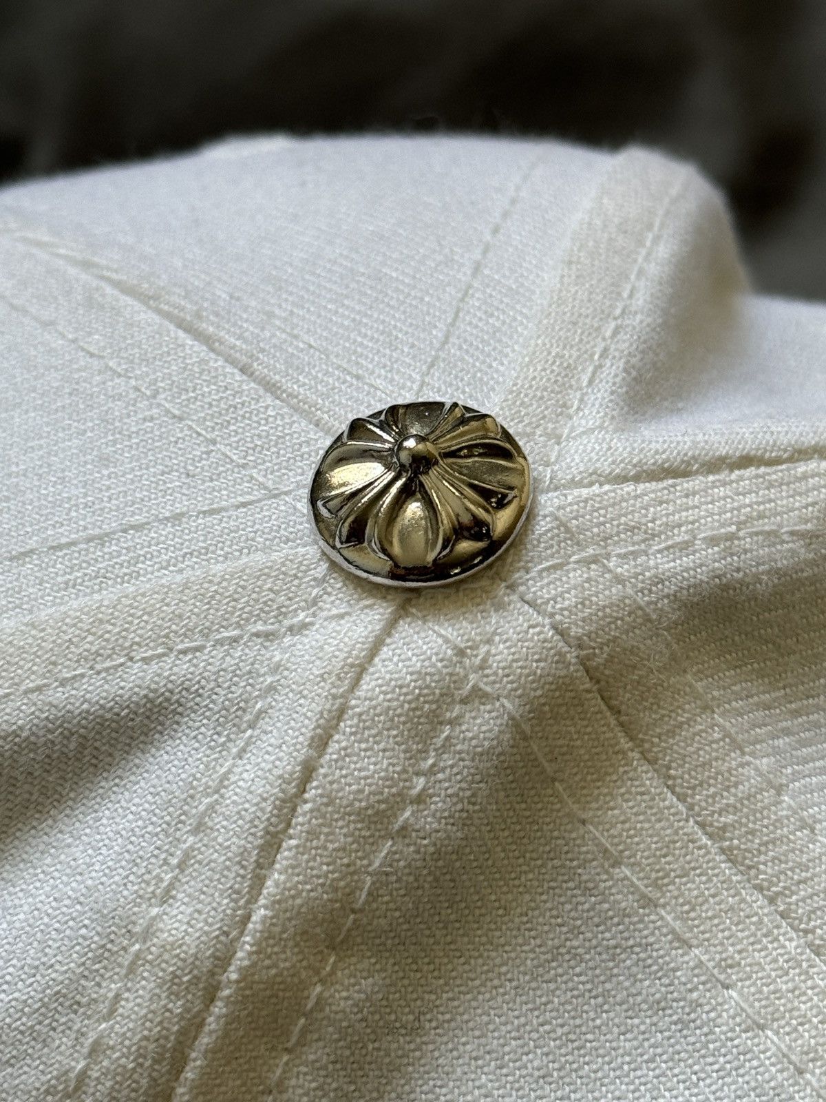 Chrome Hearts Rare White CH Chrome Hearts cap Size ONE SIZE - 4 Thumbnail