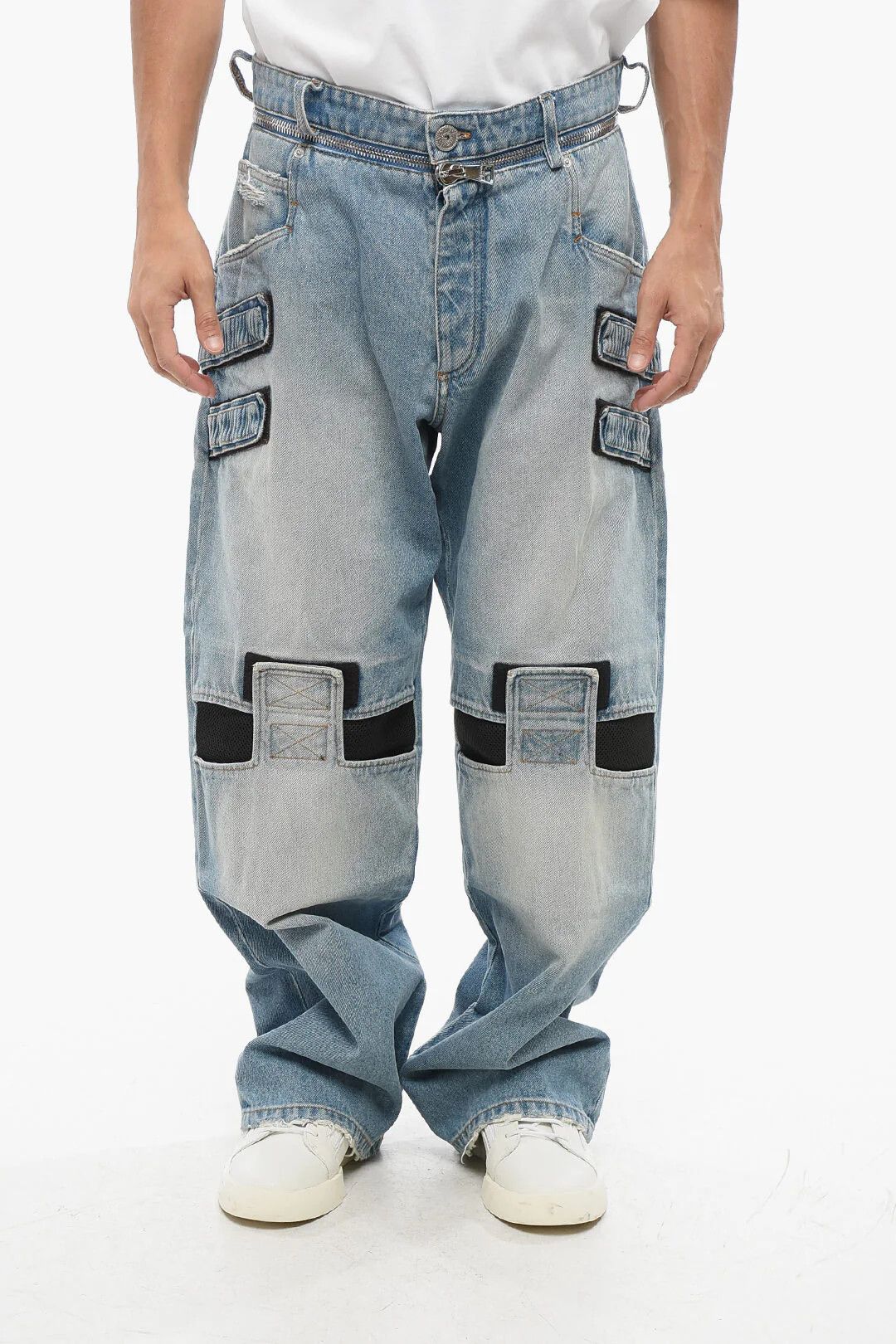 og1mm0326 Loose-Fit Jeans in Blue
