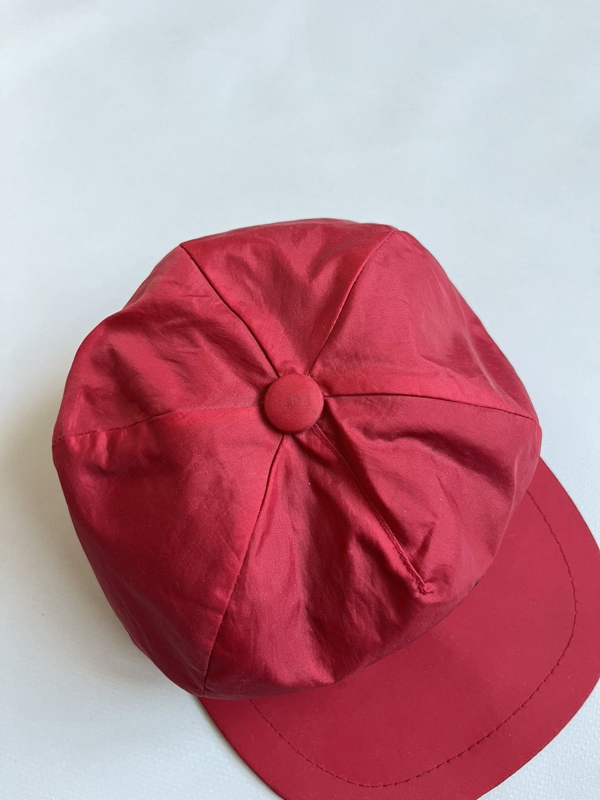 Peanuts Vintage Official US Fitness Team Peanuts Red Nylon Cap Size ONE SIZE - 10 Thumbnail