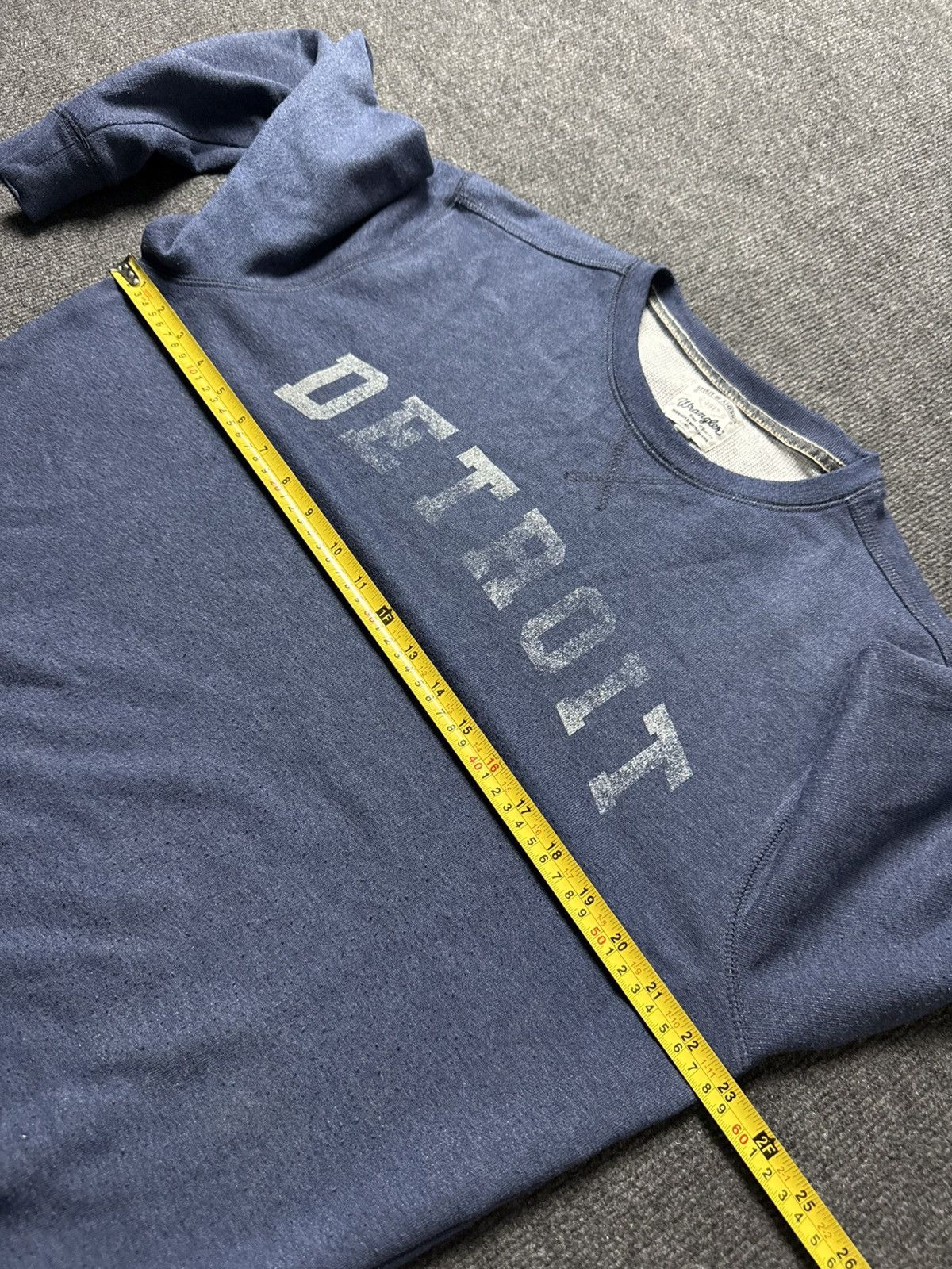 Wrangler 00s Retro Wrangler USA Detroit Print Crewneck Sweatshirt Size US L / EU 52-54 / 3 - 16 Thumbnail