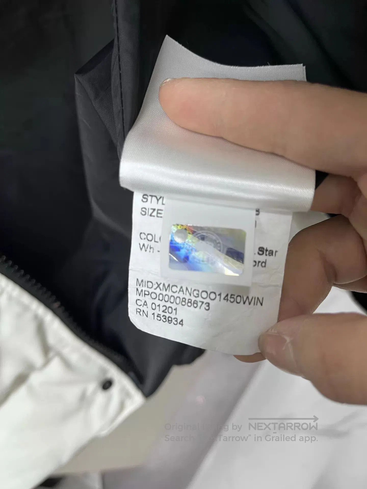 Canada Goose White Puffer Vest . Size US XL / EU 56 / 4 - 7 Thumbnail