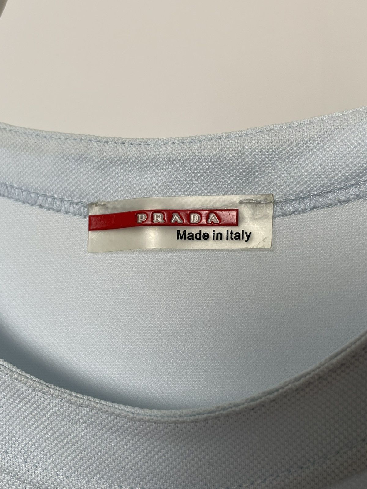 Prada Prada t-shirt zip shoulder red tab Size US M / EU 48-50 / 2 - 6 Thumbnail
