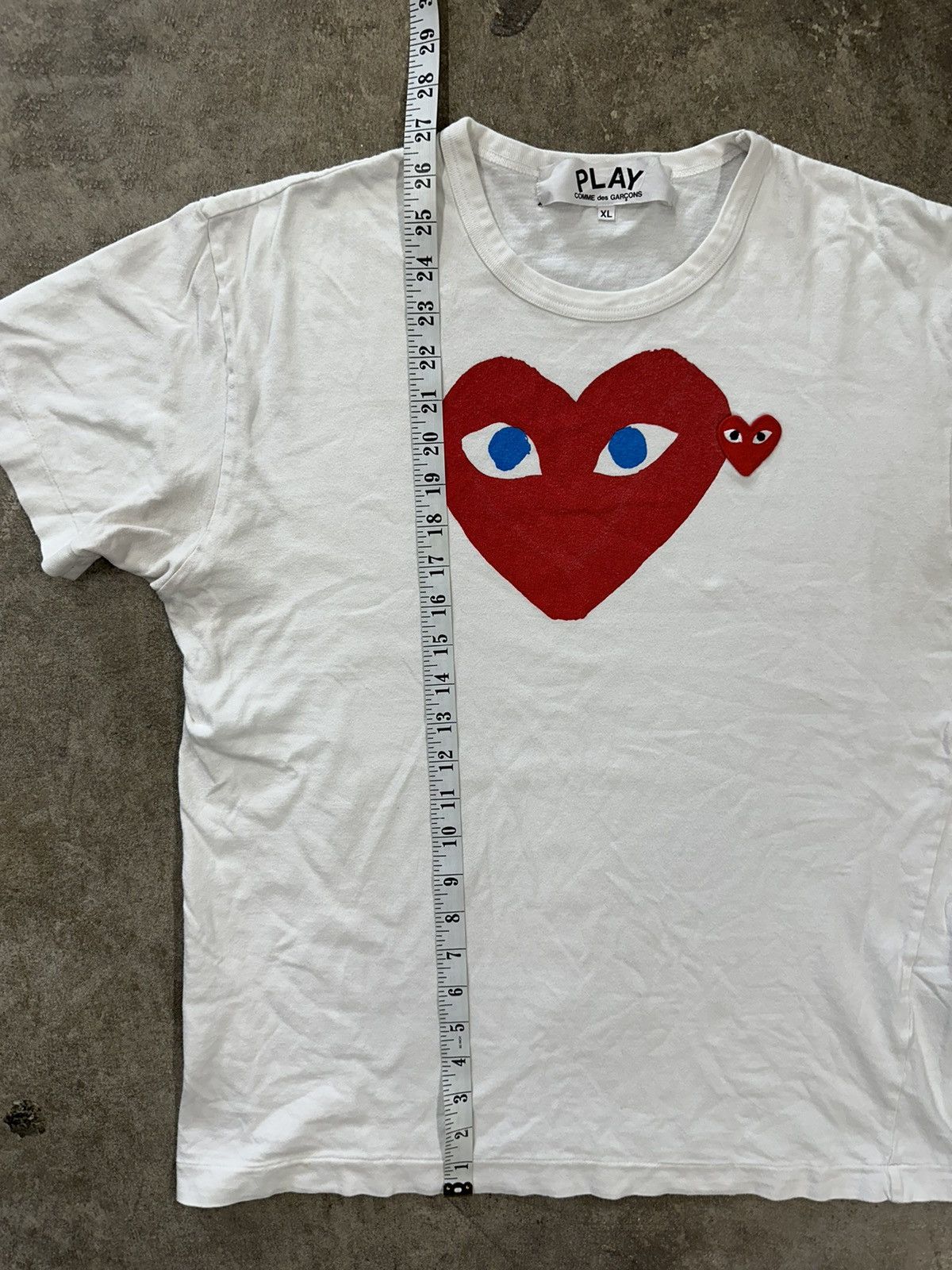 Comme des Garcons Comme Des Garçons Heart Logo T-Shirt Size US L / EU 52-54 / 3 - 10 Thumbnail