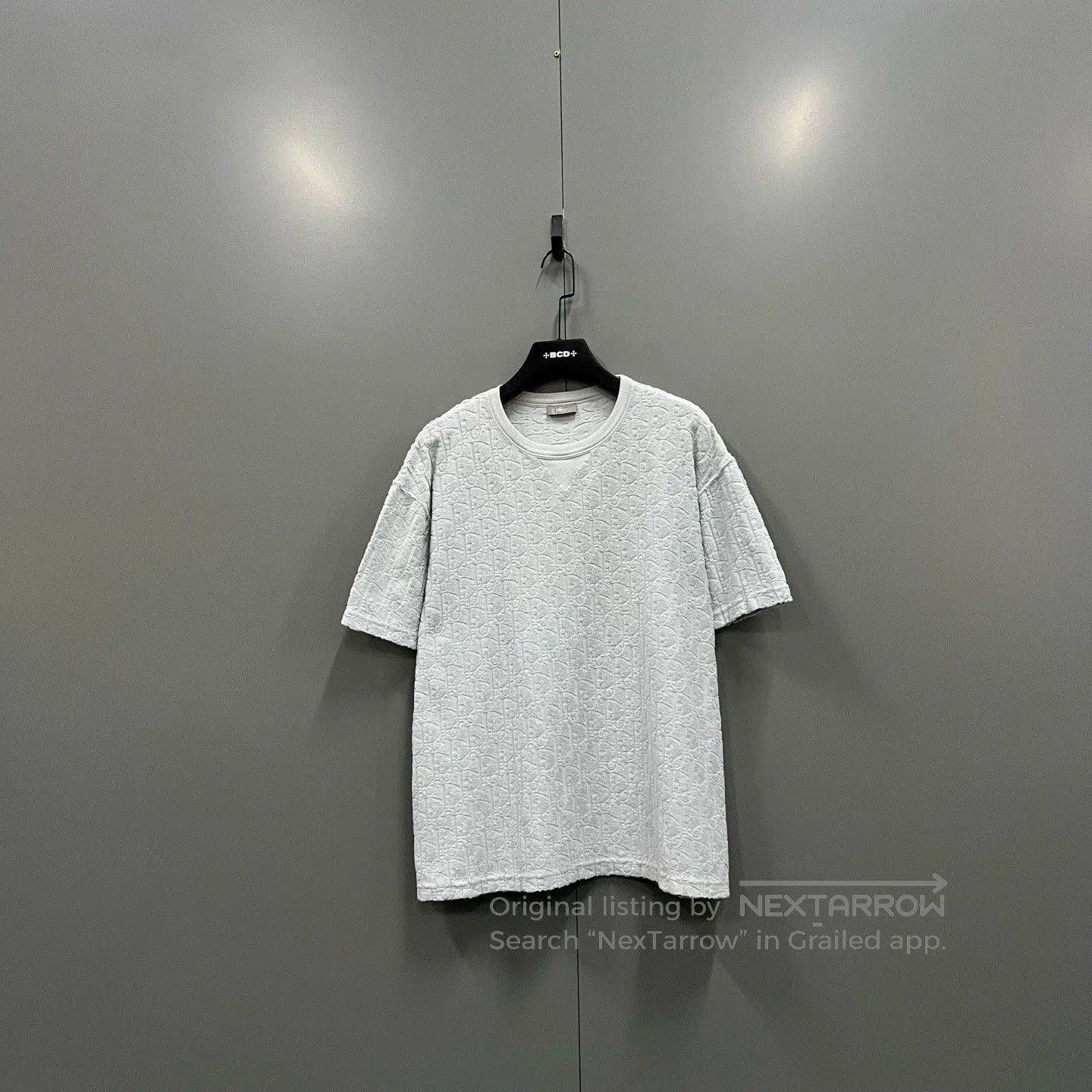 Dior dior light blue short sleeve t-shirt. Size US XL / EU 56 / 4 - 1 Thumbnail