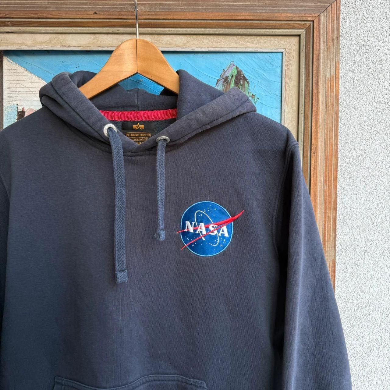 Alpha Industries Alpha Industries Hoodie Navy USA Nasa Size US M / EU 48-50 / 2 - 3 Thumbnail