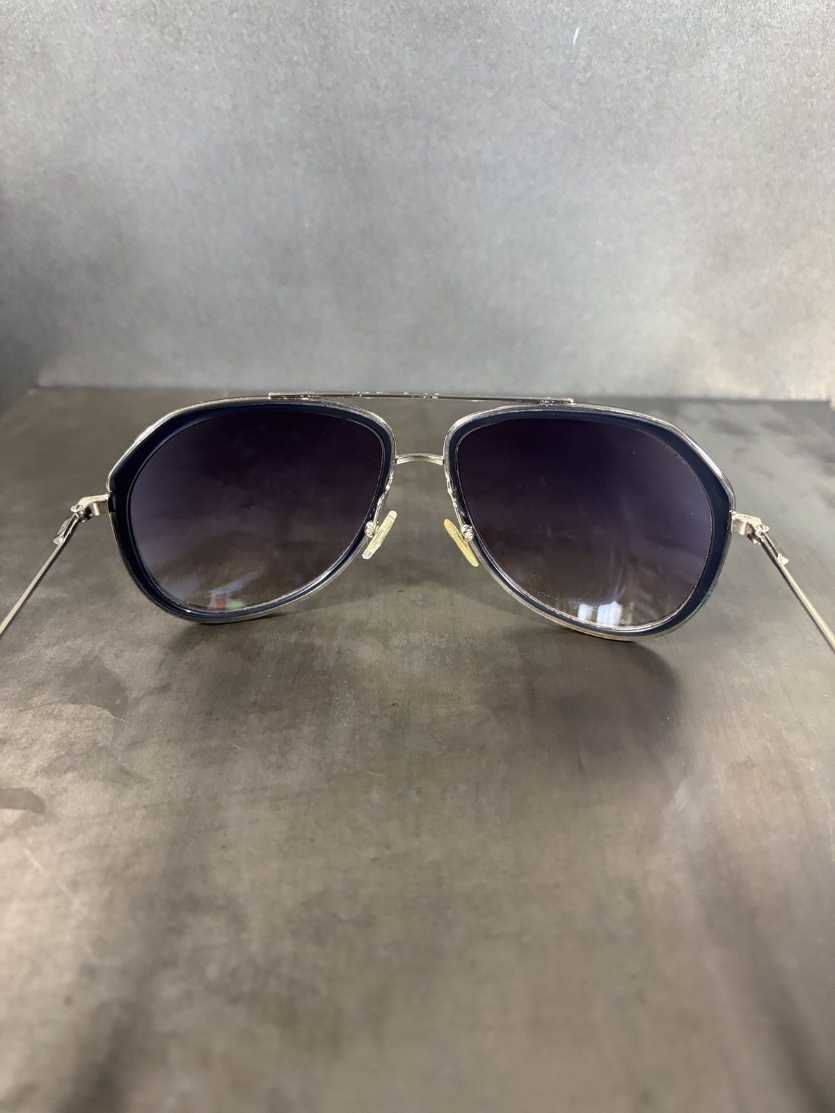 MCM MCM Sunglasses Metal Aviators Monogram 2010s Designer Italy Size ONE SIZE - 14 Thumbnail