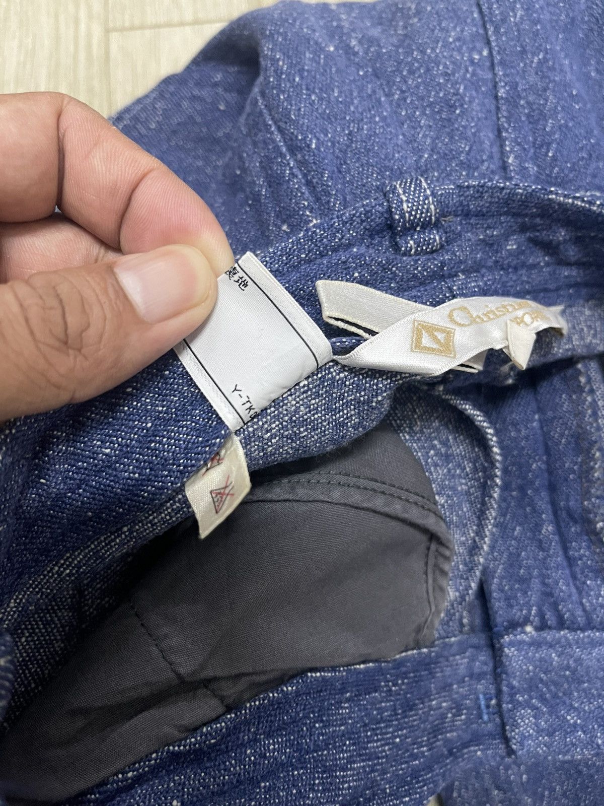 Christian Dior Monsieur Christian Dior Denim Pants Size 26" / US 2 / IT 38 - 9 Thumbnail