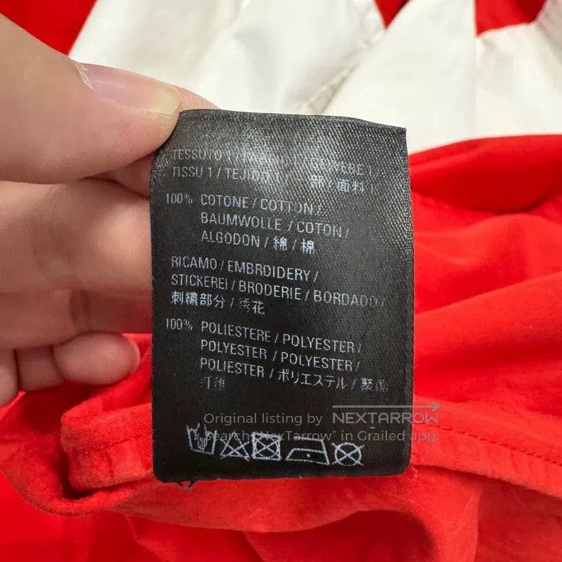 Balenciaga Balenciaga Red White Colorblock Jacket. Size US S / EU 44-46 / 1 - 4 Thumbnail