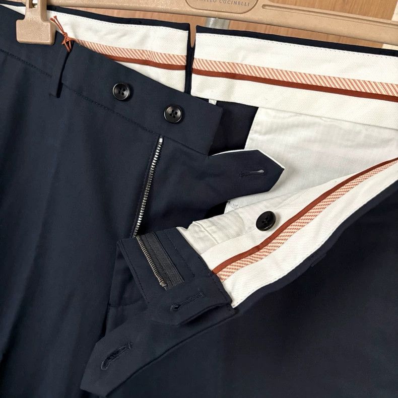 Loro Piana LORO PIANA Spring cotton casual pants Size US 36 / EU 52 - 4 Thumbnail