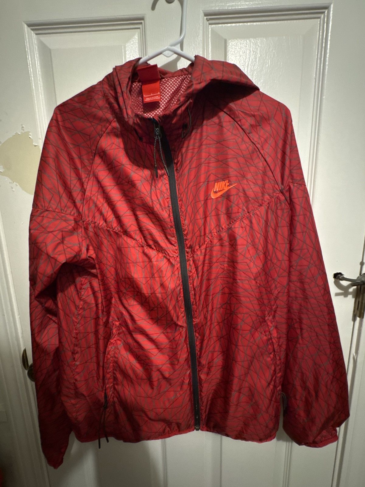 Nike Nike Light Windbreaker Running Jacket Size US L / EU 52-54 / 3 - 1 Thumbnail