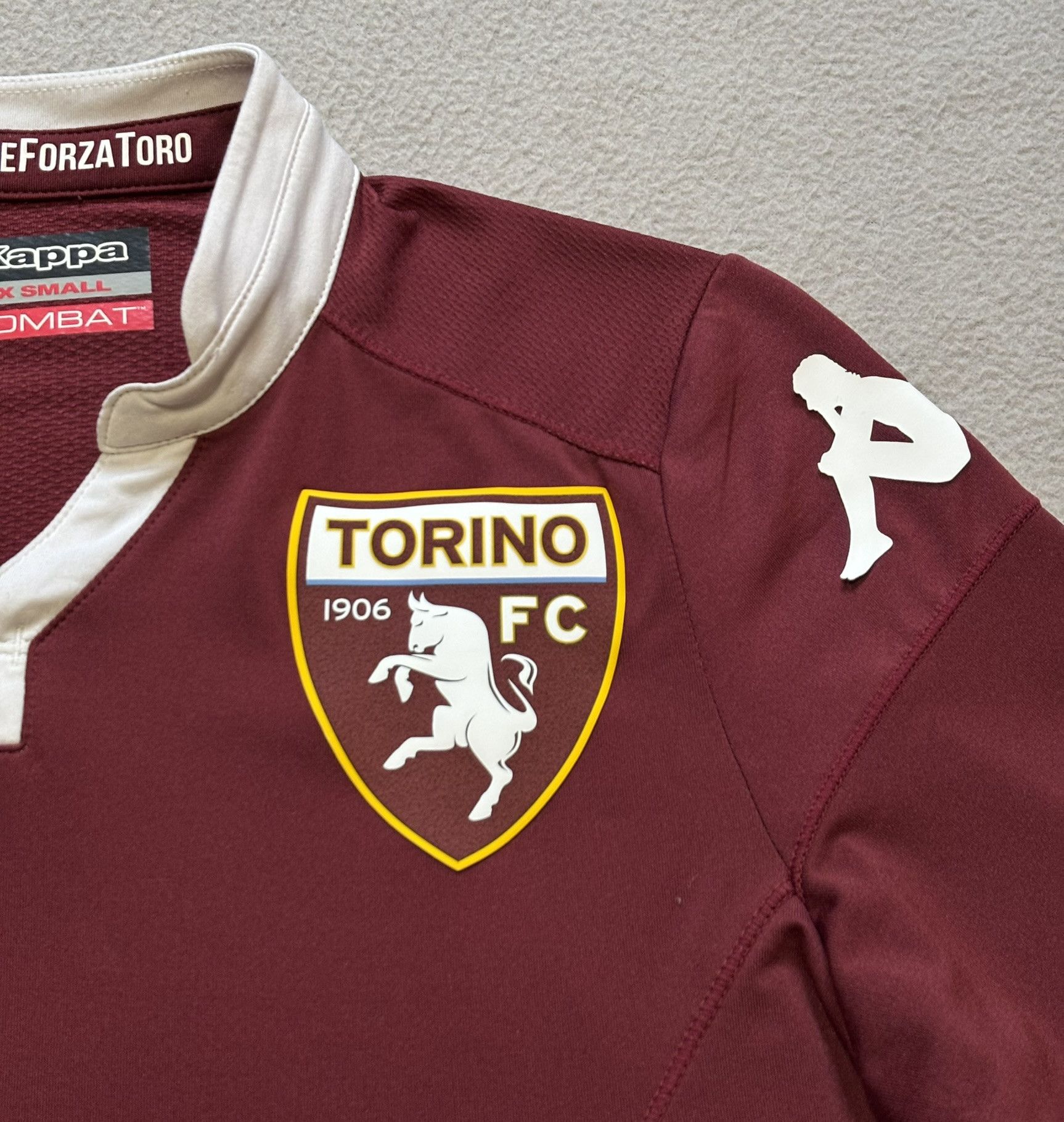 Kappa Torino FC 2015/2016 Kappa Football Jersey Size XS Size US XS / EU 42 / 0 - 8 Thumbnail
