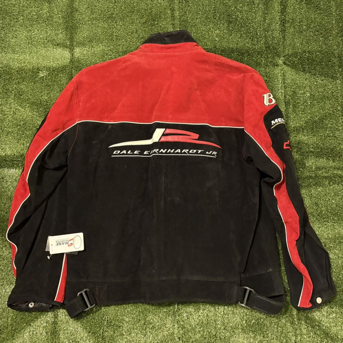 Wilsons Leather Chase Authentics Dale Earnhardt Jr. NASCAR Racing Jacket Size US M / EU 48-50 / 2 - 5 Thumbnail