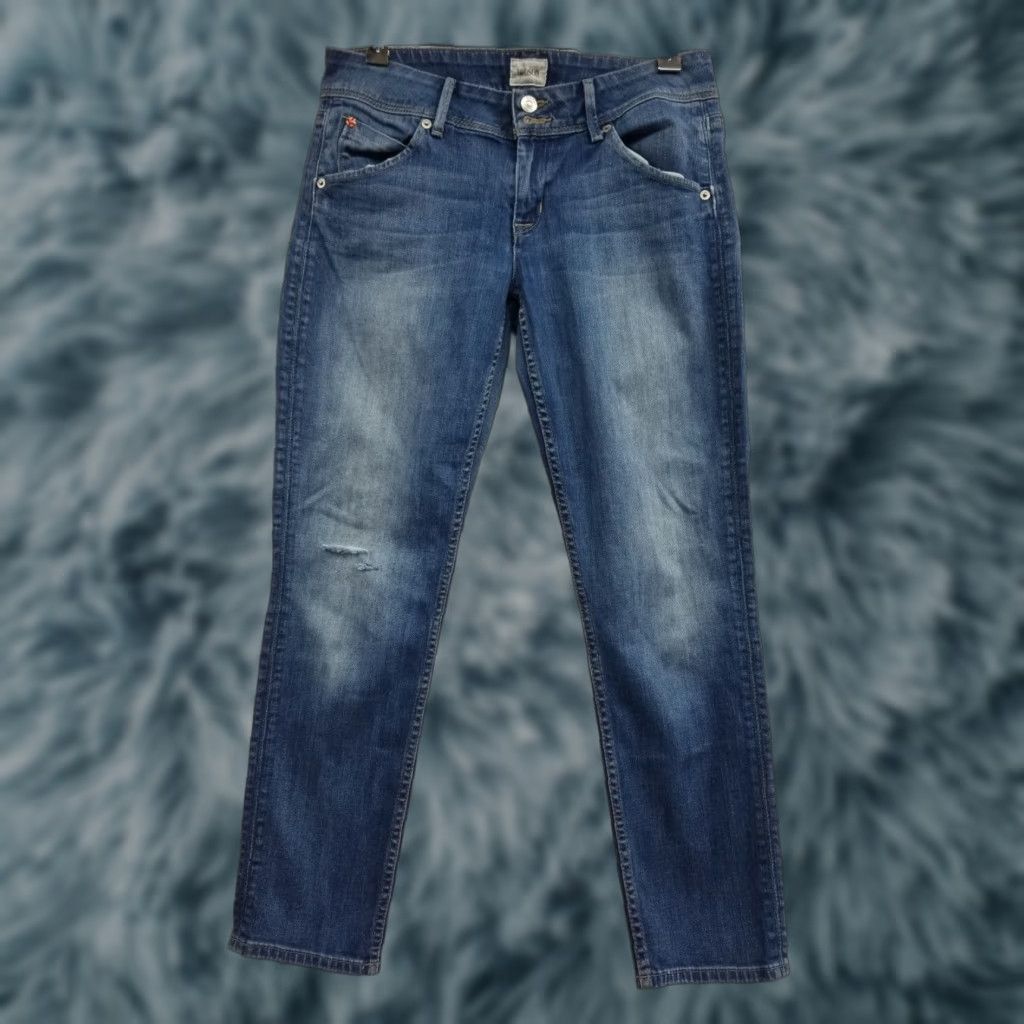 Hudson Hudson Jeans Women Size 28 Blue Signature 5-Pocket Bootcut See Pics Size 28" / US 6 / IT 42 - 1 Thumbnail