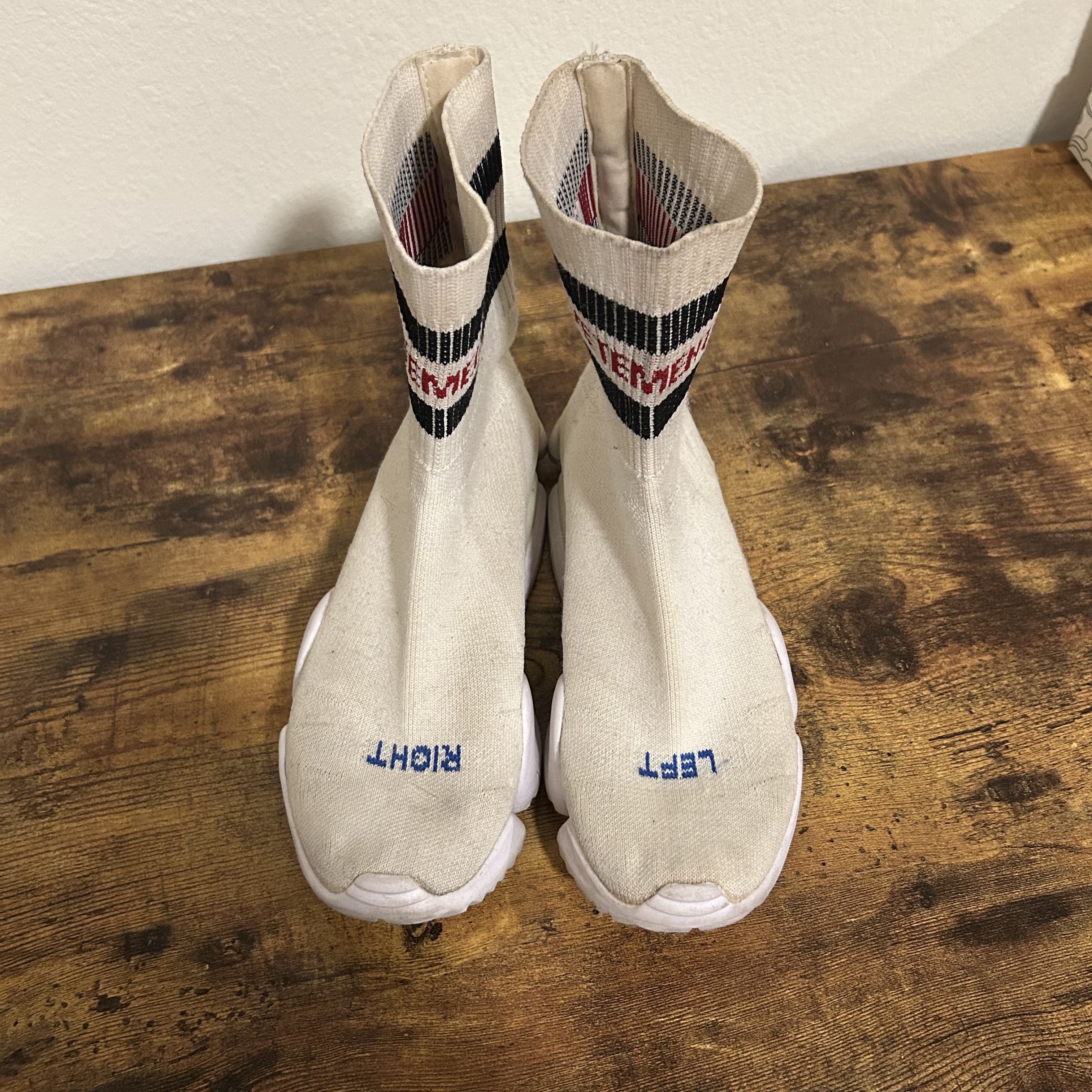 Reebok × Vetements Reebok x Vetements Sock Sneaker / Runner Size US 7 / EU 40 - 2 Thumbnail