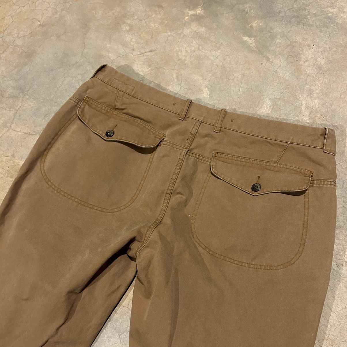 Polo Ralph Lauren × Ralph Lauren × Vintage Vintage 2000s Polo Ralph Lauren Hunting Canvas Pants Rare Size US 40 / EU 56 - 12 Thumbnail