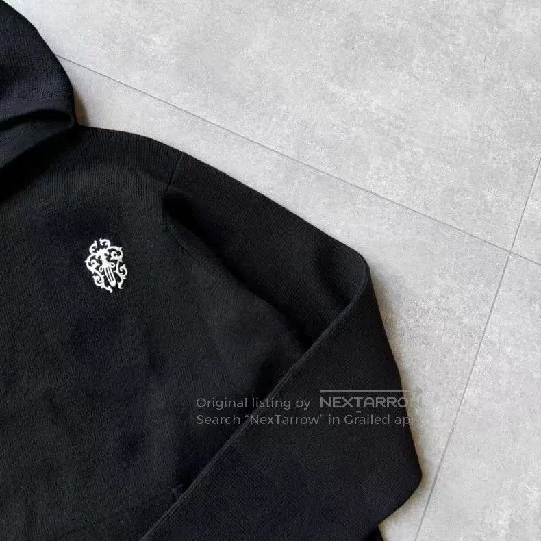 Chrome Hearts CHROME HEARTS Size L Sword embroidery scroll silver cashmer Size US L / EU 52-54 / 3 - 3 Thumbnail