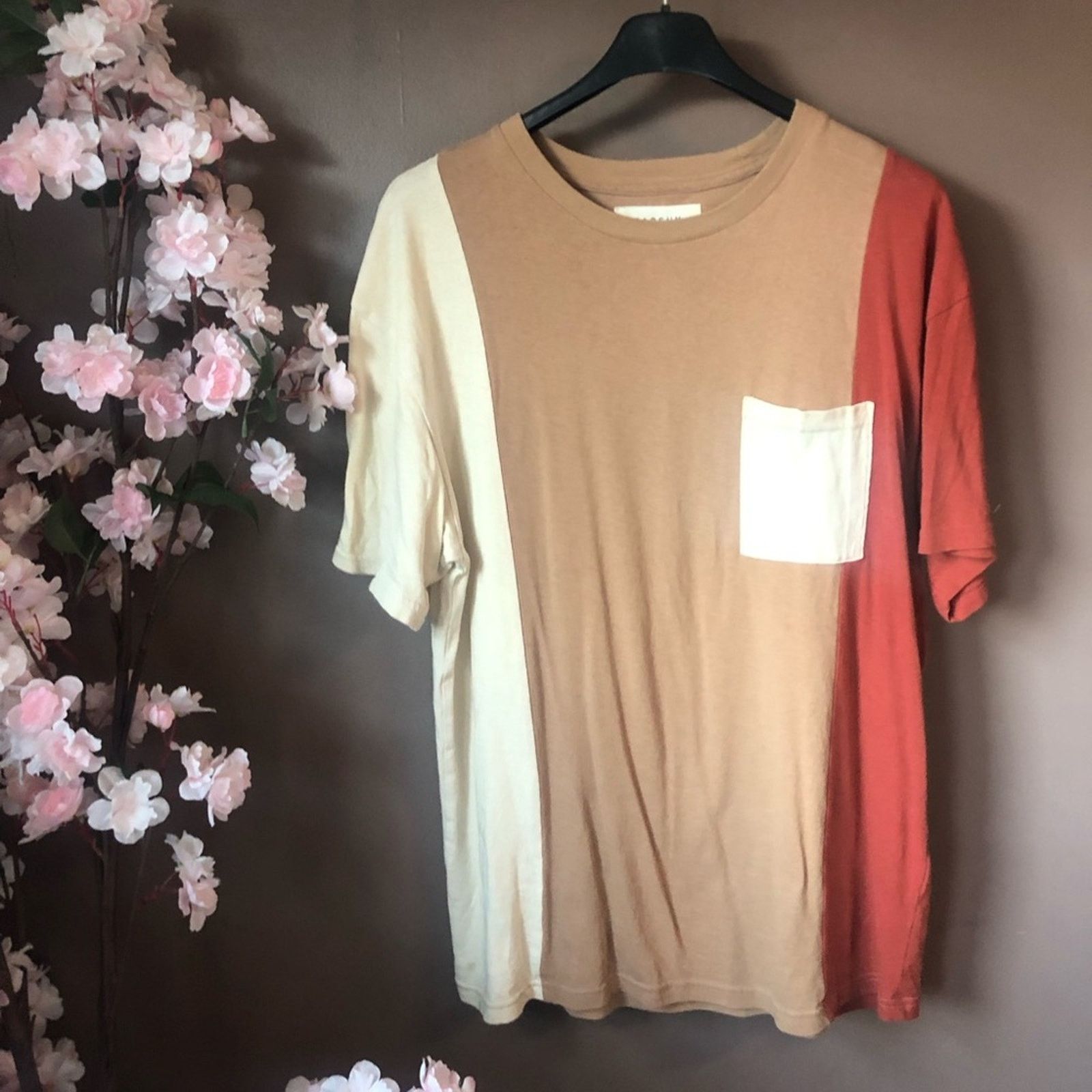 Pacsun Tri color top shirt short sleeve Pac Sun Size US M / EU 48-50 / 2 - 2 Thumbnail