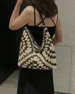 Handmade × Unowned Bag Fashion Handmade Weave Straw Handbag / Shoulder bag Size ONE SIZE - 2 Thumbnail