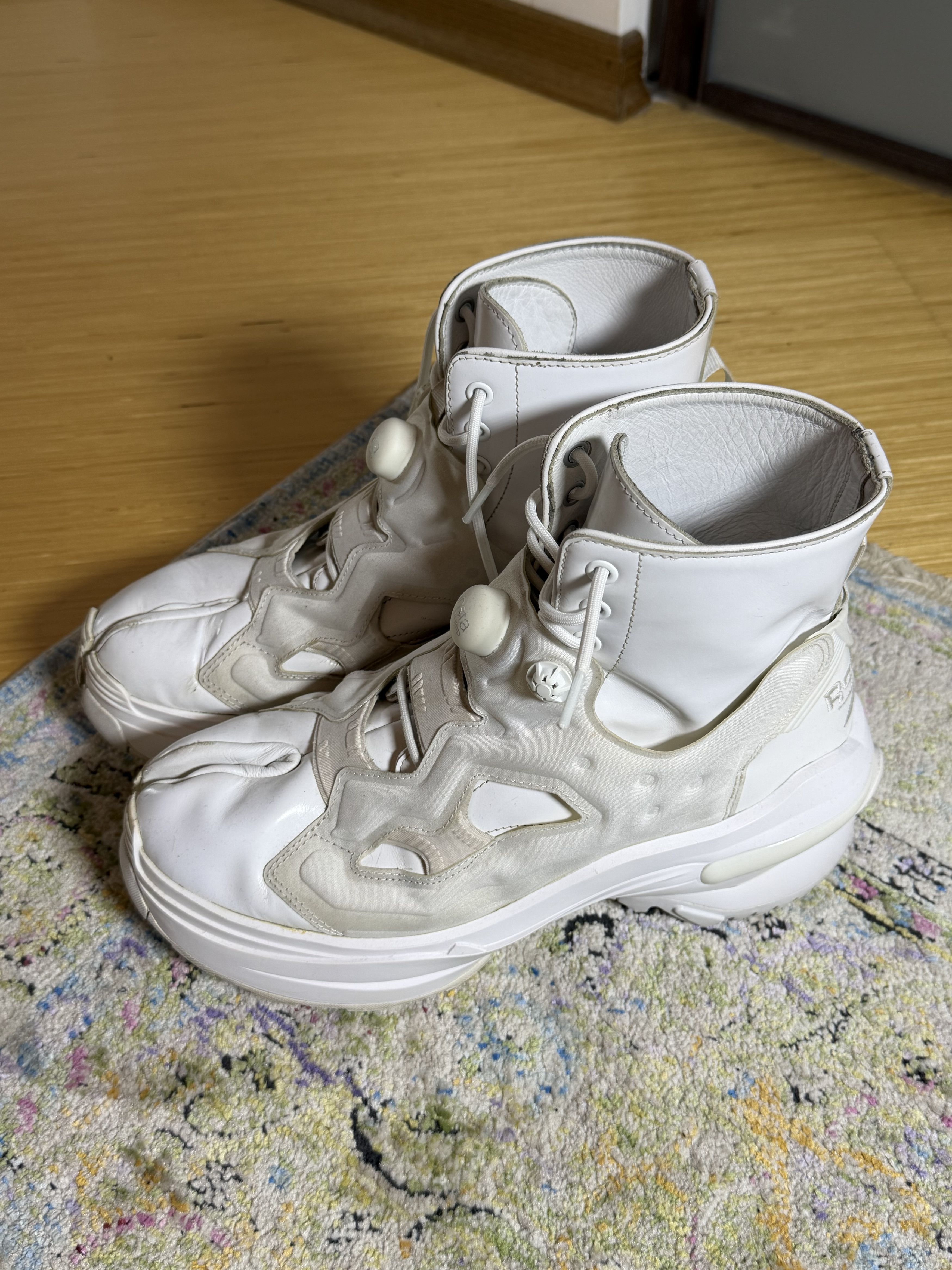 Maison Margiela × Reebok Maison Margiela x Reebok Instapump Fury Tabi Pump Sneakers Size US 10.5 / EU 43-44 - 2 Thumbnail
