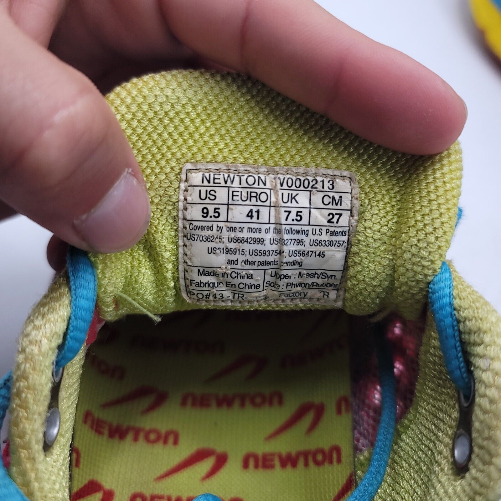 Newton Newton Gravity Shoe Womens Size 9.5 W000213 Pink Blue Yellow Size US 9.5 / IT 39.5 - 8 Thumbnail