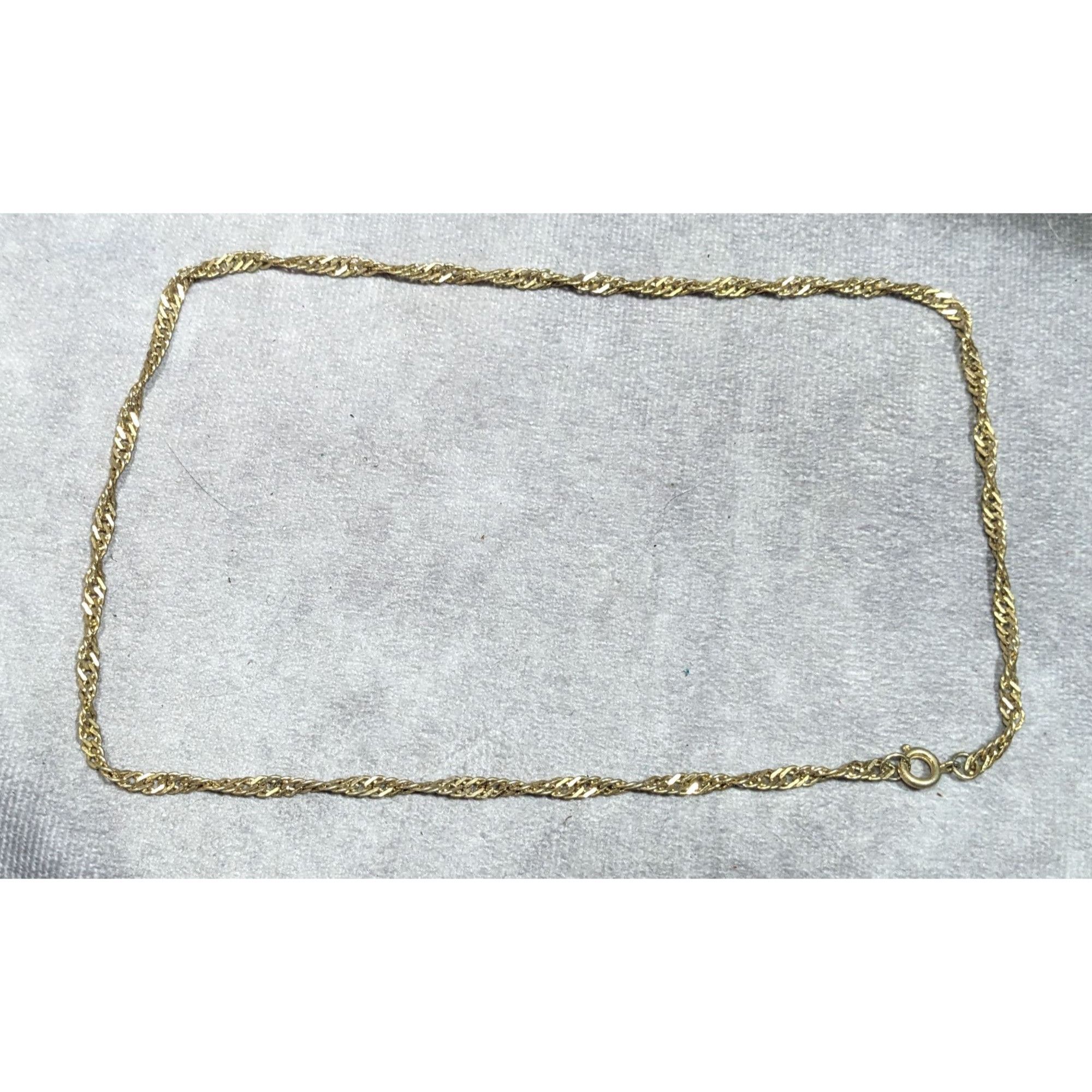 Other Classic Casual Twisted Gold Tone Chain Necklace Size ONE SIZE - 3 Thumbnail