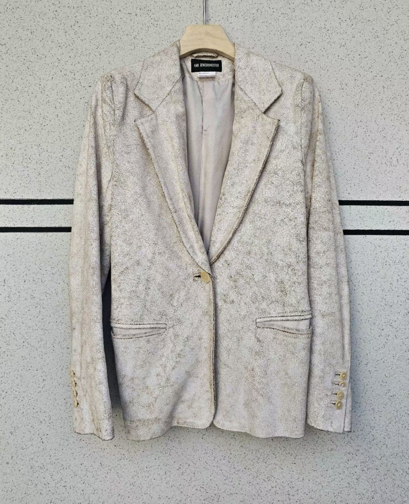 Ann Demeulemeester Ann demeulemeester leather jacket Size M / US 6-8 / IT 42-44 - 1 Thumbnail