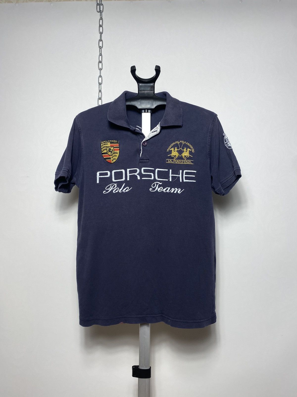 Porsche Design Vintage La Martina Porsche racing polo size M | Grailed