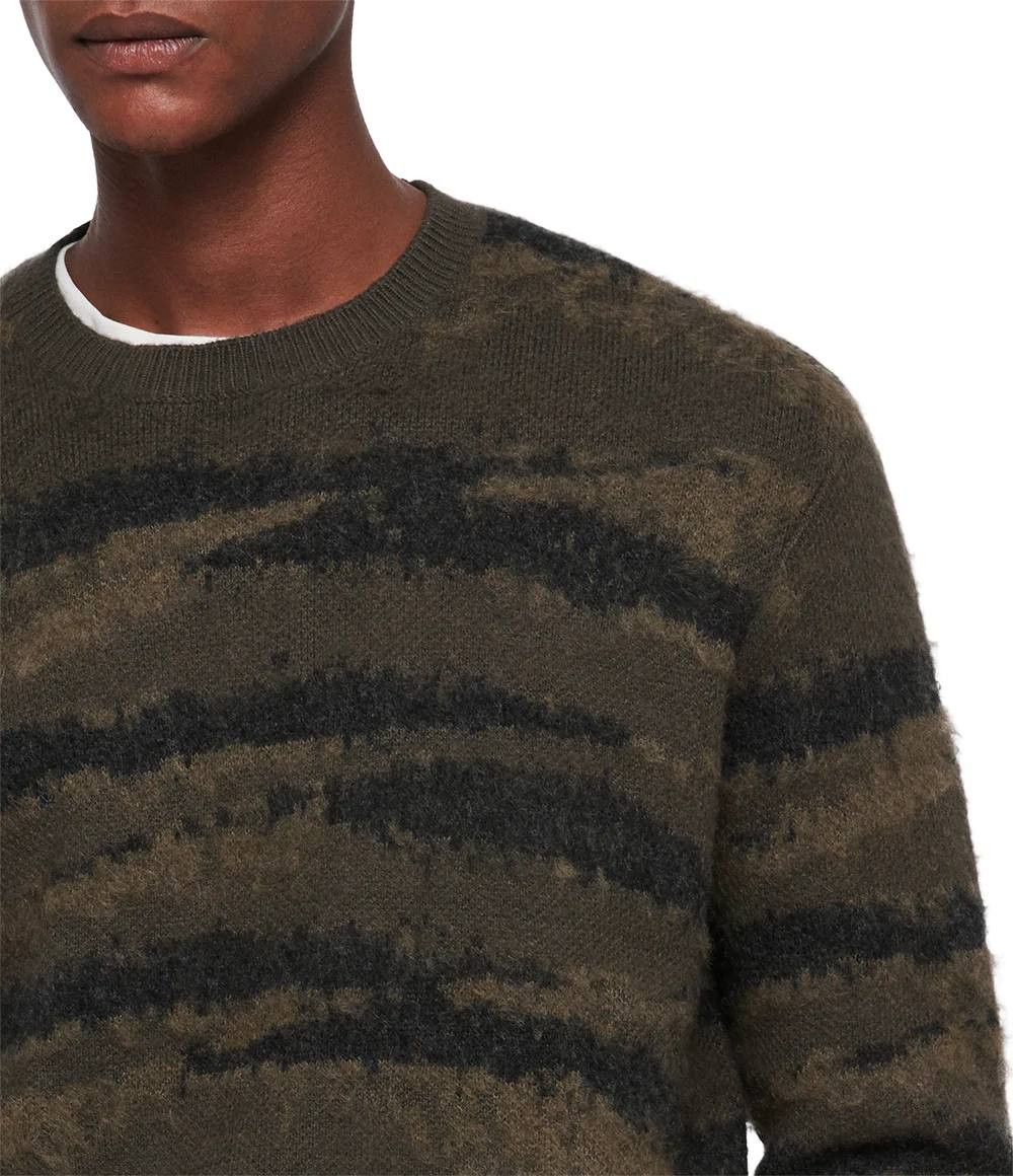 Allsaints Allsaints Camo Wool Avant Garde Sweater Size US XS / EU 42 / 0 - 2 Thumbnail